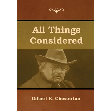All Things Considered - Hardcover