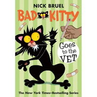 Bad Kitty Goes to the Vet (Paperback Black-And-White Edition) - Paperback
