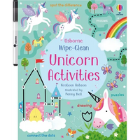 Wipe-Clean Unicorn Activities - Paperback