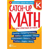 Catch-Up Math: Kindergarten - Paperback