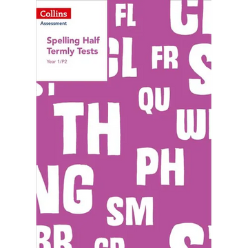 Year 1/P2 Spelling Half Termly Tests - Paperback