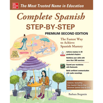 Complete Spanish Step-By-Step, Premium Second Edition - Paperback
