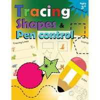 Tracing shapes & Pen control for Preschool: Kindergarten Tracing Workbook - Paperback