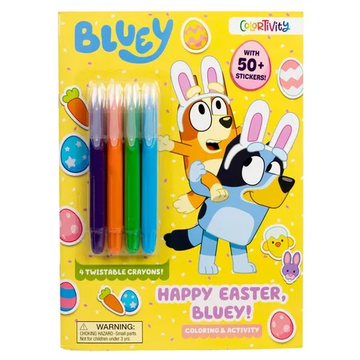 Bluey Colortivity: Happy Easter, Bluey! - Paperback