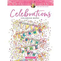 Creative Haven Celebrations Coloring Book - Paperback