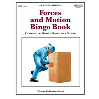 Forces and Motion Bingo Book: Complete Bingo Game In A Book - Paperback