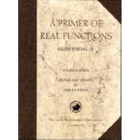 A Primer of Real Functions - Hardcover