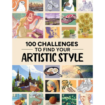 100 Challenges to Find Your Artistic Style - Paperback