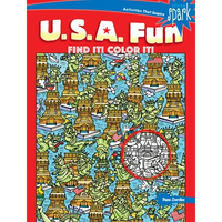 Spark U.S.A. Fun Find It! Color It! - Paperback