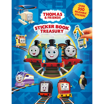 Mattel Thomas All Engines Go Sticker Book Treasury - Paperback