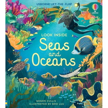 Look Inside Seas and Oceans - Board Book