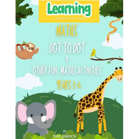 Maths Dot to Dot & other fun Activities: Year 3 & 4 - Paperback