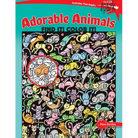 Spark Adorable Animals Find It! Color It! - Paperback