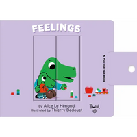 Feelings: A Pull-The-Tab Book - Board Book