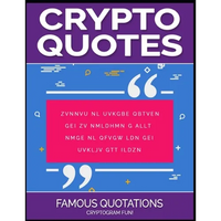 Crypto Quotes: Famous Quotations - Paperback