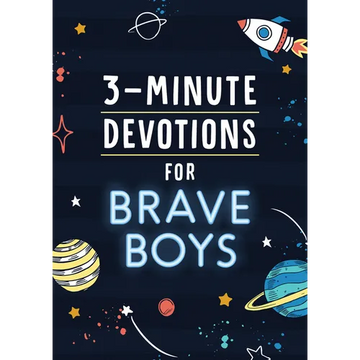 3-Minute Devotions for Brave Boys - Paperback