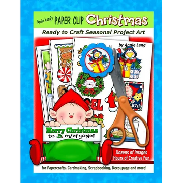 Annie Lang's Paper Clip Christmas - Paperback