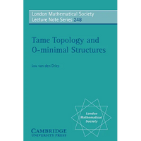 Tame Topology and O-Minimal Structures - Paperback