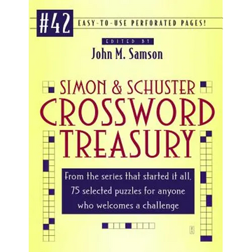 Simon and Schuster Crossword Treasury # 42 - Paperback