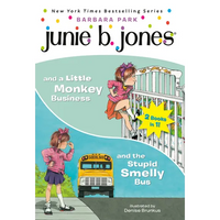 Junie B. Jones 2-in-1 Bindup: And the Stupid Smelly Bus/And a Little Monkey Business - Paperback