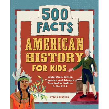 American History for Kids: 500 Facts! - Paperback