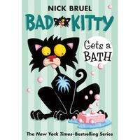 Bad Kitty Gets a Bath (Paperback Black-And-White Edition) - Paperback