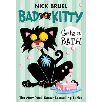 Bad Kitty Gets a Bath (Paperback Black-And-White Edition) - Paperback