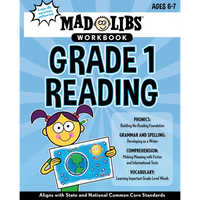 Mad Libs Workbook: Grade 1 Reading: Aligns with State and National Common Core Standards - Paperback