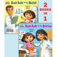 Dora Goes to the Doctor/Dora Goes to the Dentist - Paperback