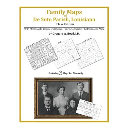 Family Maps of De Soto Parish, Louisiana