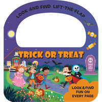 Trick or Treat Halloween Look and Find Lift-The-Flap - Board Book