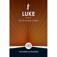 The Readable Bible: Luke - Paperback