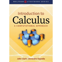 Introduction to Calculus: A Computational Approach - Paperback