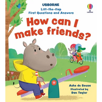 Lift-The-Flap First Questions and Answers How Can I Make Friends? - Board Book