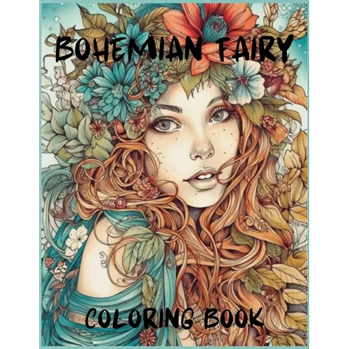 Bohemian Fairy coloring book