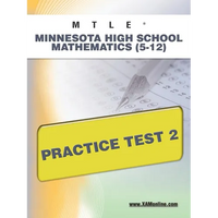 Mtle Minnesota High School Mathematics (5-12) Practice Test 2 - Paperback