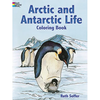 Arctic and Antarctic Life Coloring Book - Paperback