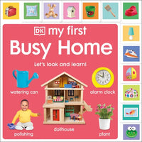 My First Busy Home: Let's Look and Learn! - Board Book