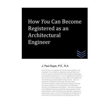 How You Can Become Registered as an Architectural Engineer - Paperback