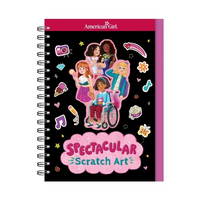 American Girl: Spectacular Scratch Art - Hardcover