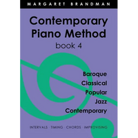 Contemporary Piano Method Book 4 - Paperback