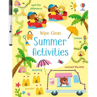 Wipe-Clean Summer Activities - Paperback