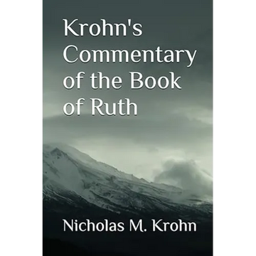 Krohn's Commentary of the Book of Ruth - Paperback