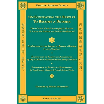 On Generating the Resolve to Become a Buddha - Paperback