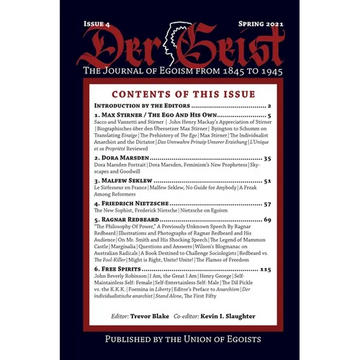 Der Geist Issue 4 - Paperback