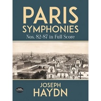 Paris Symphonies Nos. 82-87 in Full Score - Paperback