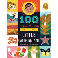 100 First Words for Little Californians - Board Book