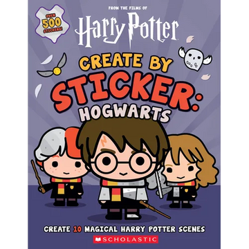 Harry Potter: Create by Sticker: Hogwarts - Paperback