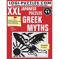XXL Japanese Puzzles: Greek Myths - Paperback