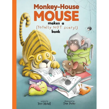 Monkey-House Mouse makes a (totally NOT scary) book - Paperback